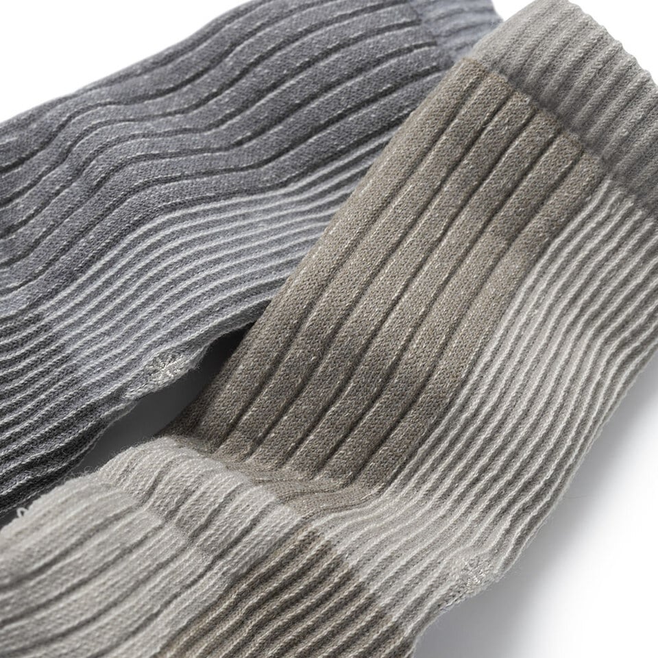 FLT2906-252 Days and Nights 美麗諾刺繡羊毛襪