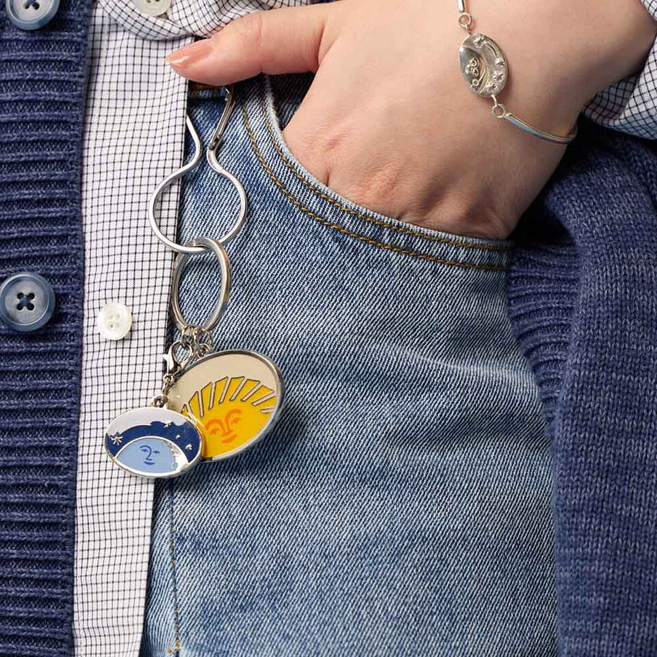 FLT2907-252 Days and Nights 金屬鑰匙圈