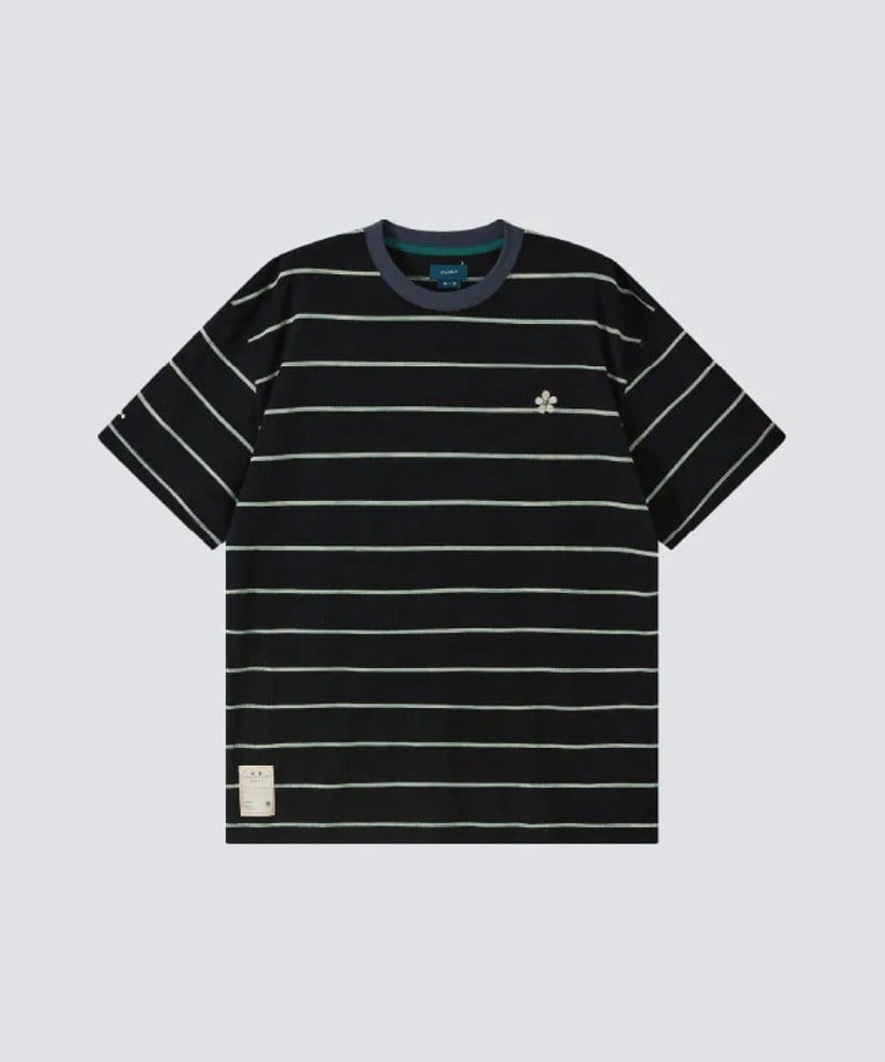 FMB99112-251 Hana花華間條tee