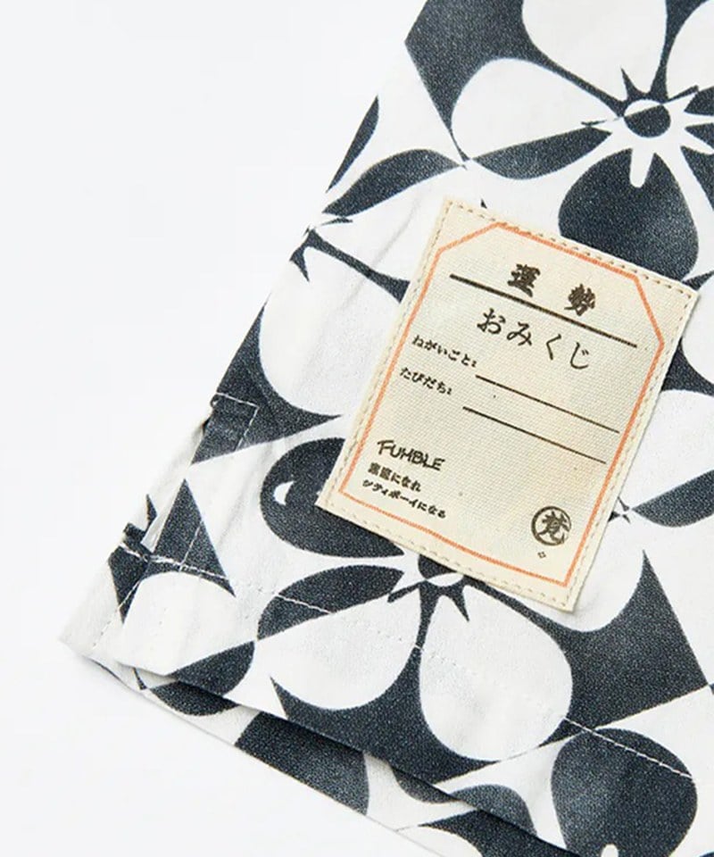 Hana花華幾何恤衫tee