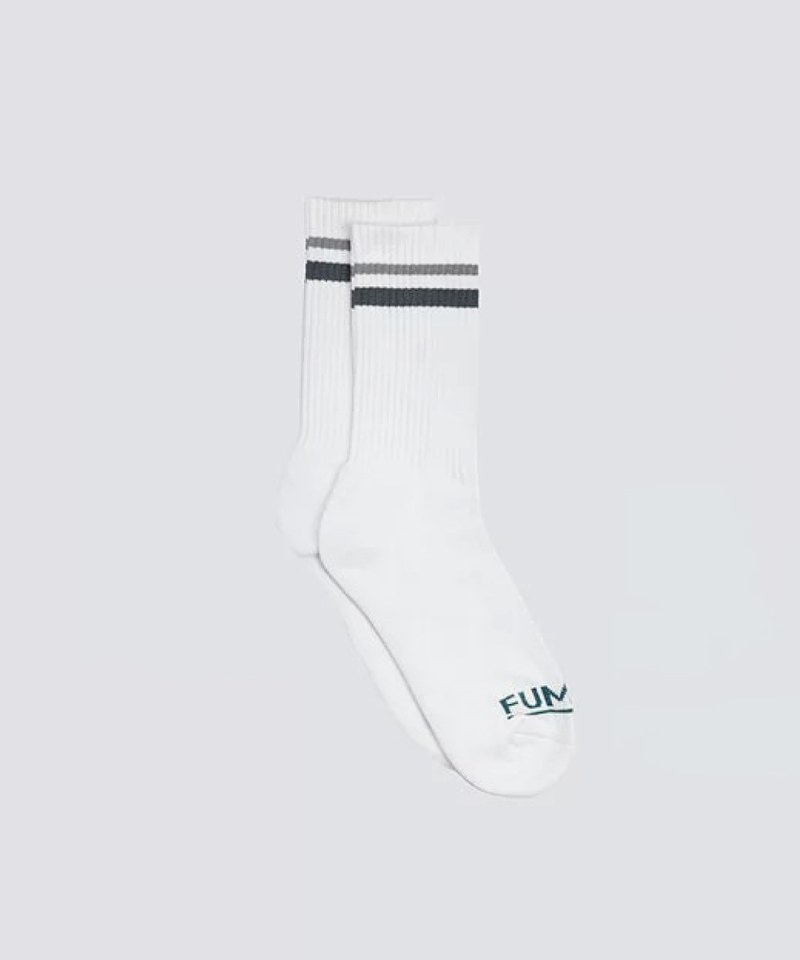 FMB99129-251 厚棉日常間條筒襪