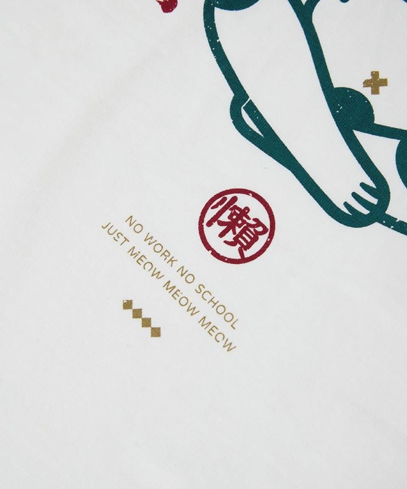 慵懶Print Tee