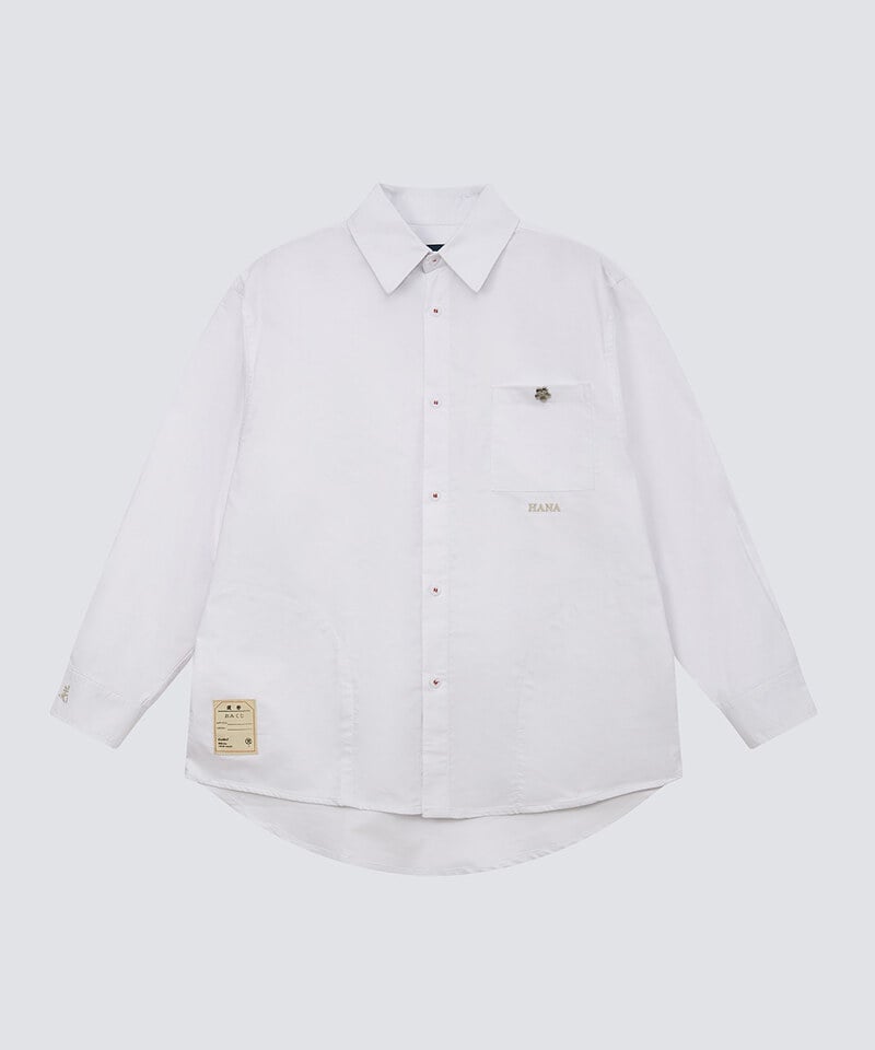 HANA花織布牛津紡恤衫
