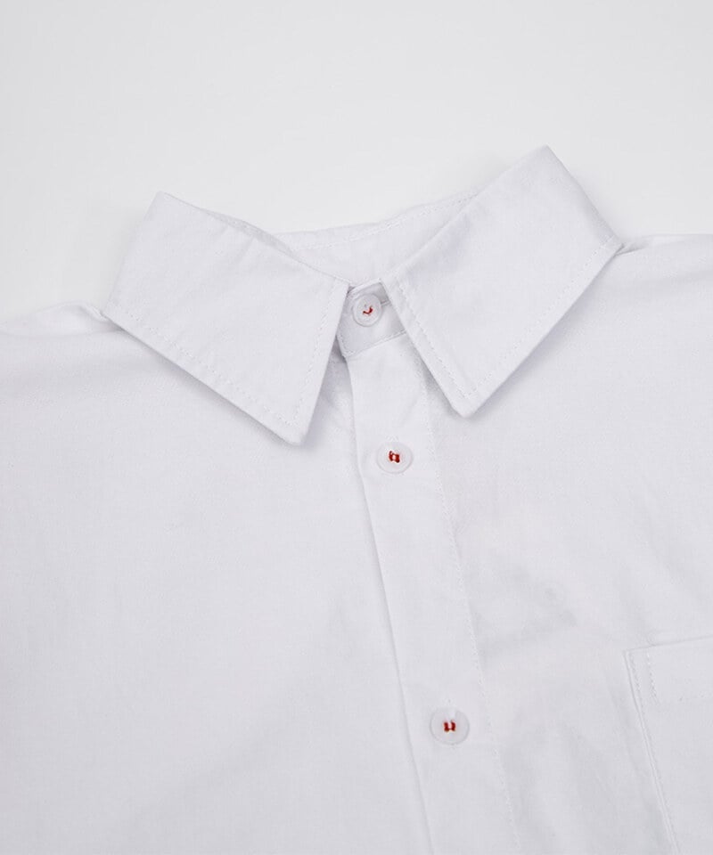 HANA花織布牛津紡恤衫