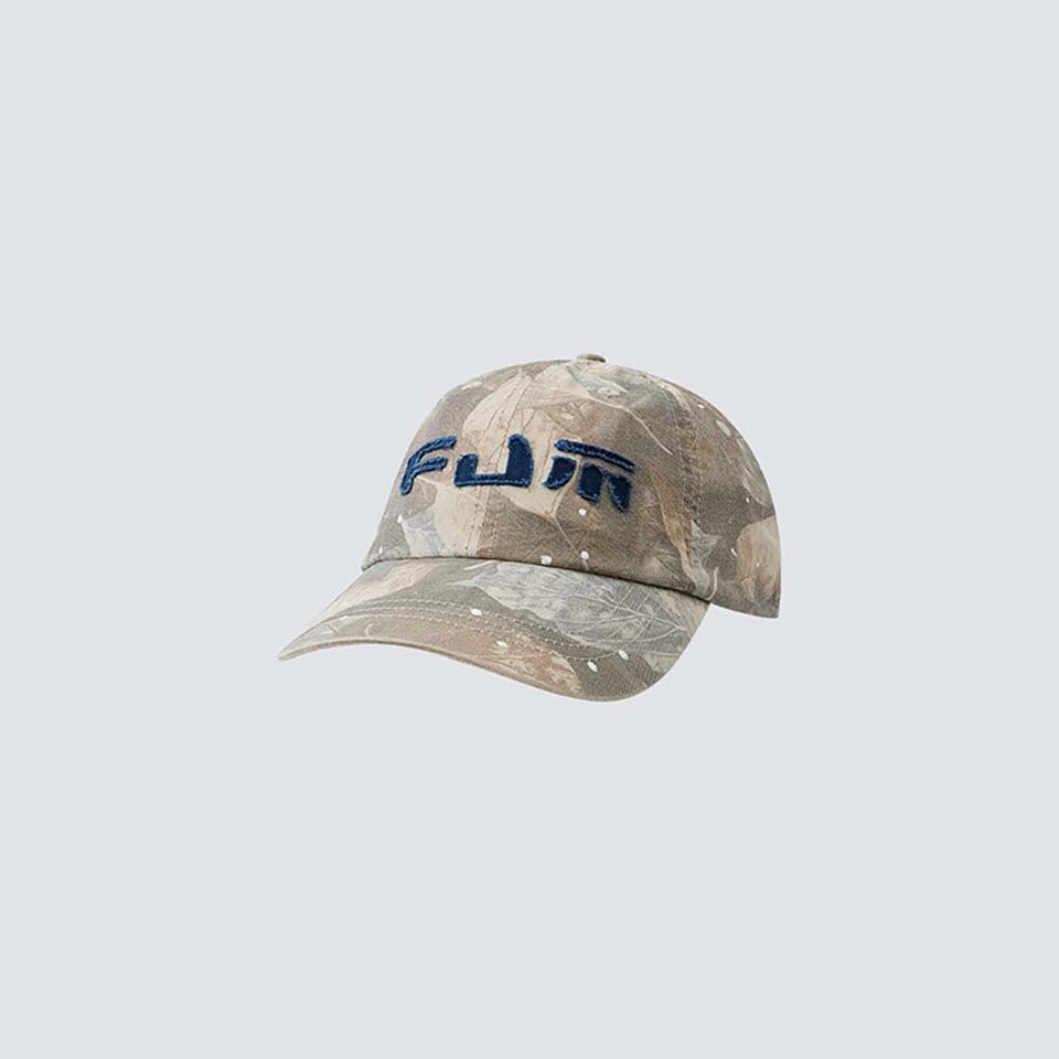 FMB99156-252 日字布繡FUM鴨舌帽