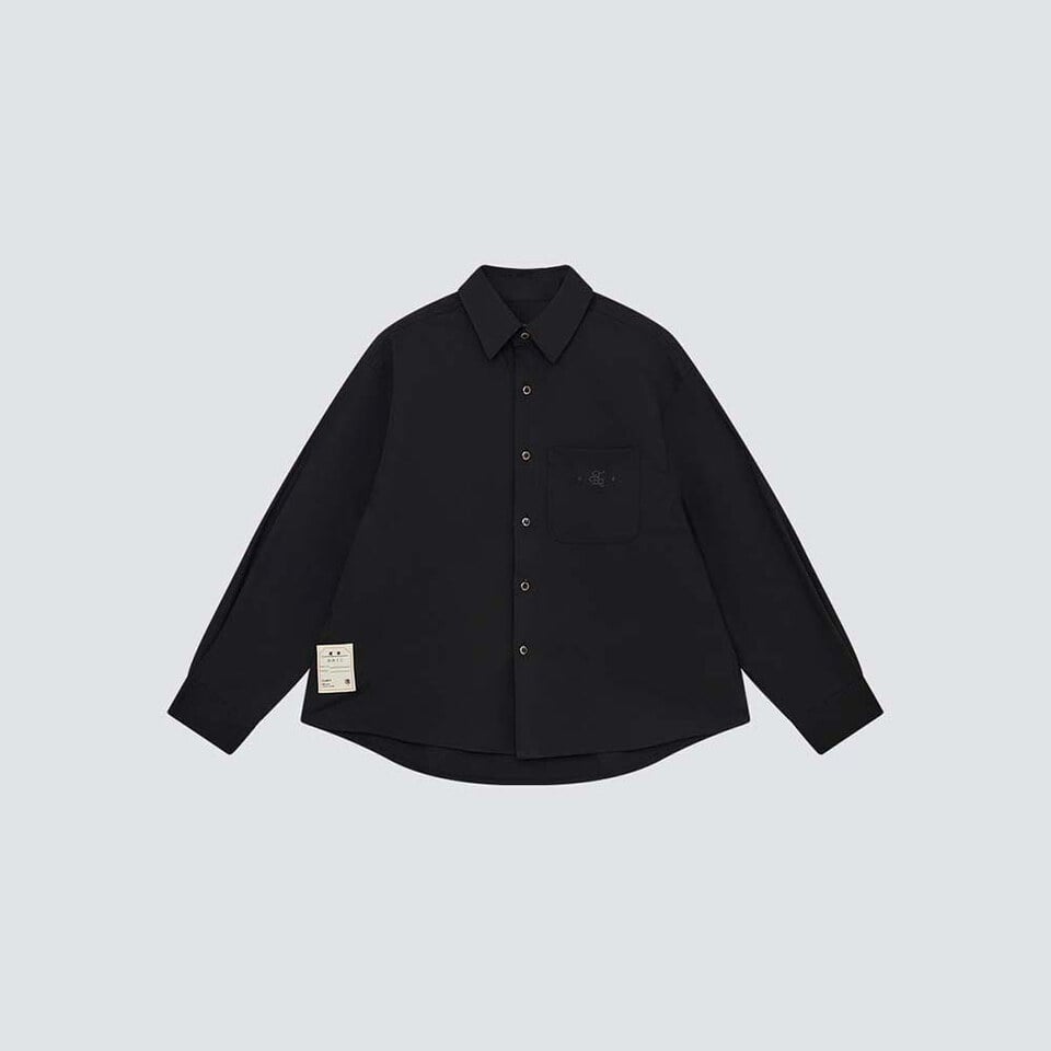 FMB99172-252 TBI暗紋拼布恤衫