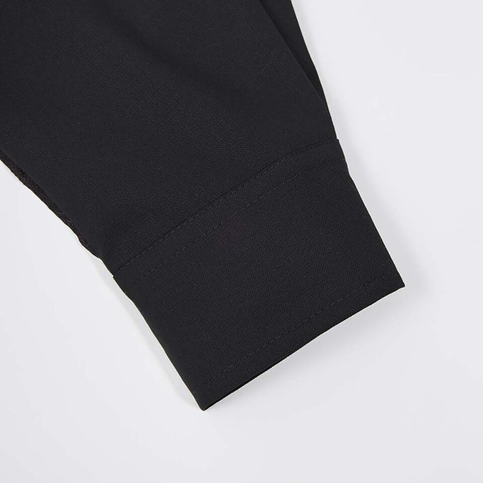 TBI暗紋拼布恤衫