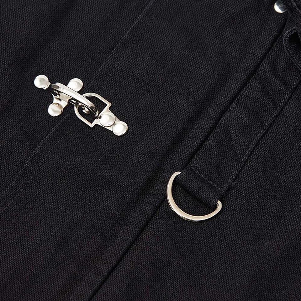 珠帆反絨領口法式工裝