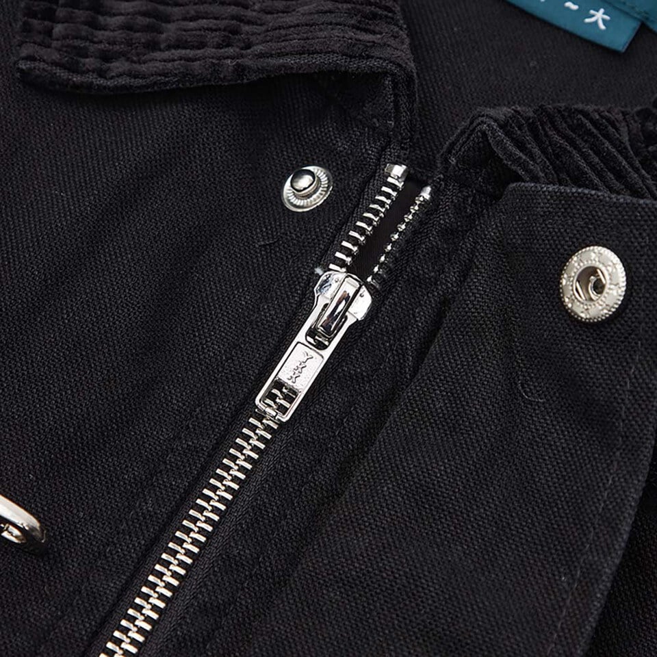 珠帆反絨領口法式工裝