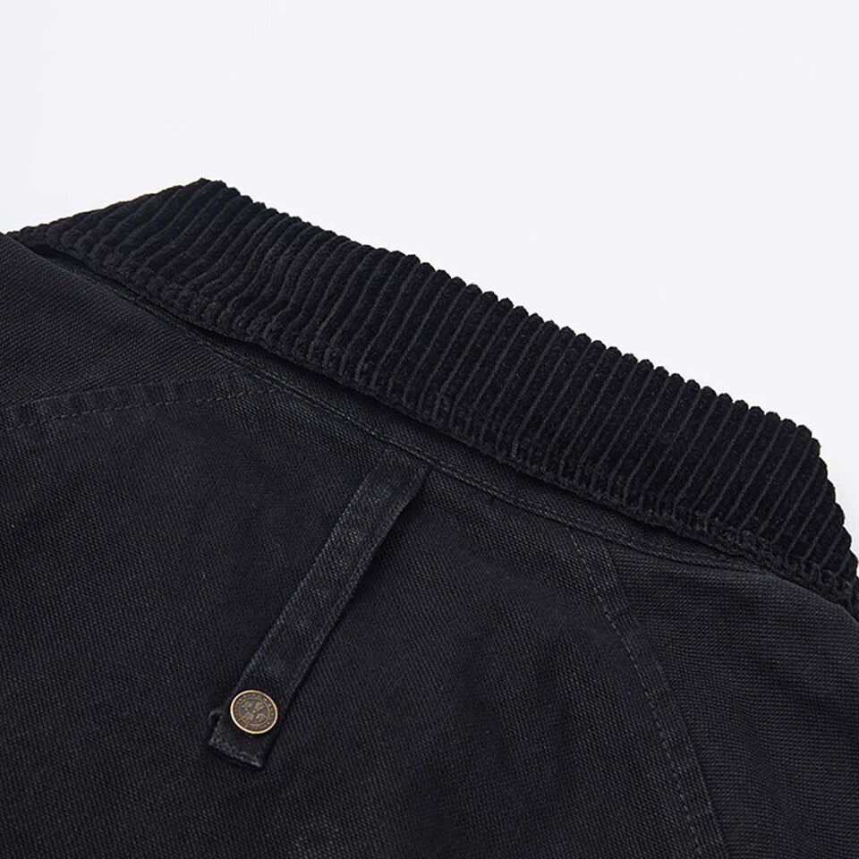 珠帆反絨領口法式工裝