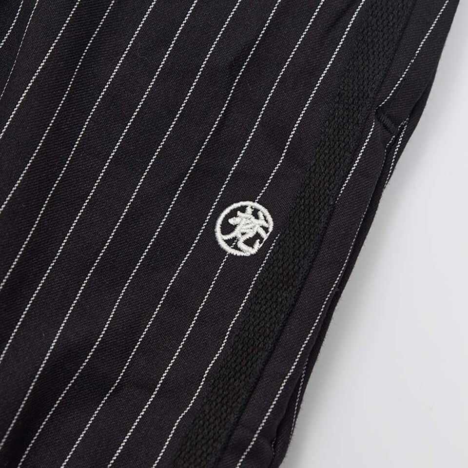 黑白條子闊腳西裝長褲