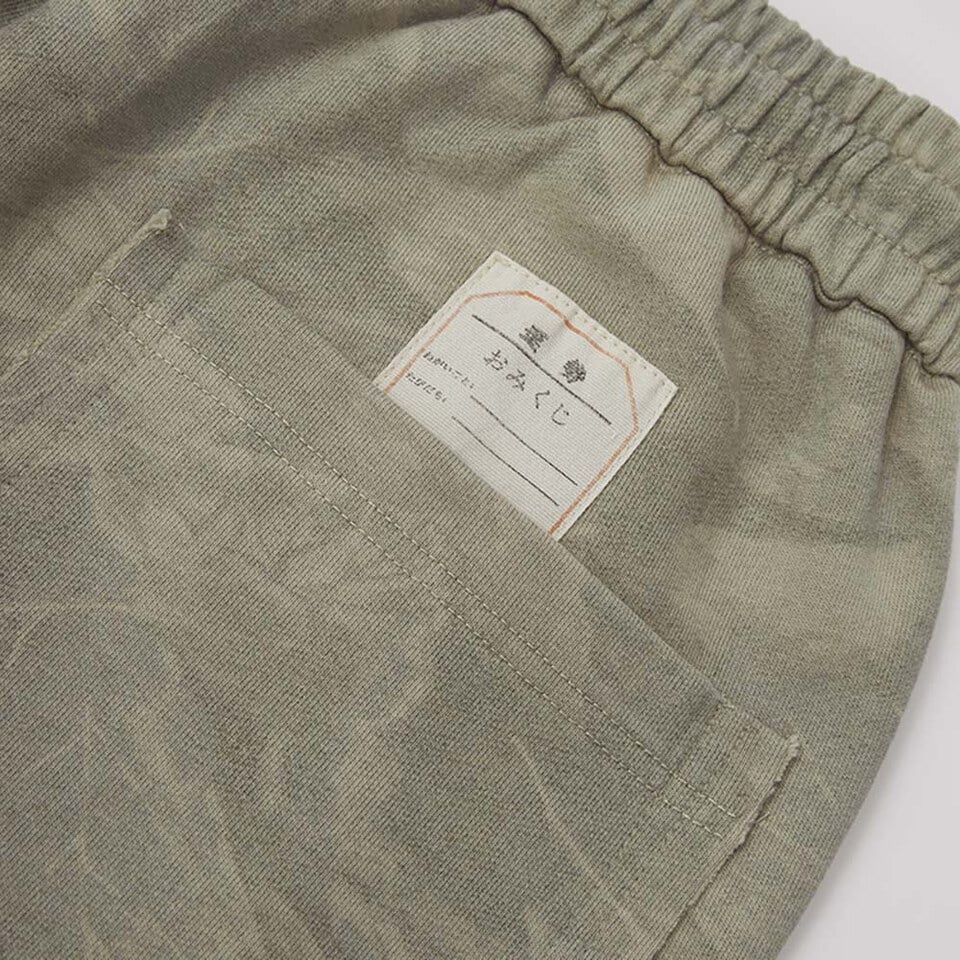 洗水厚棉潑墨棉褲