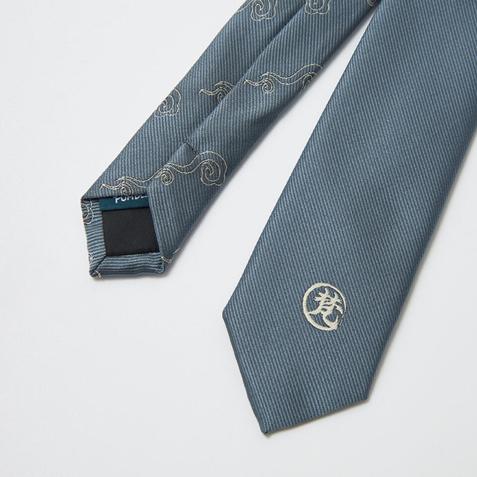 FMB99193-261 日式暗花魂紋領帶