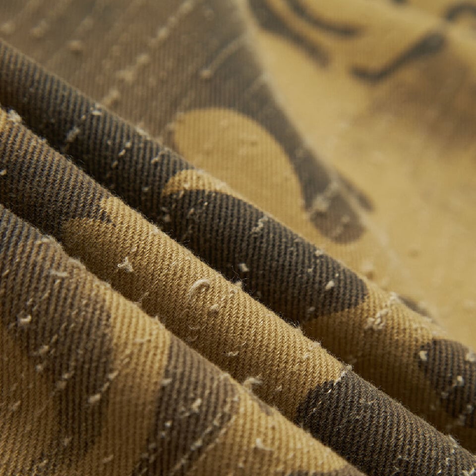 迷彩磨製鐮刀褲