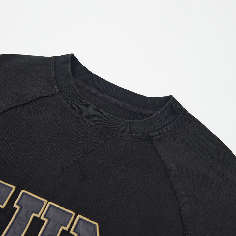 FUM貼布繡洗水衛衣