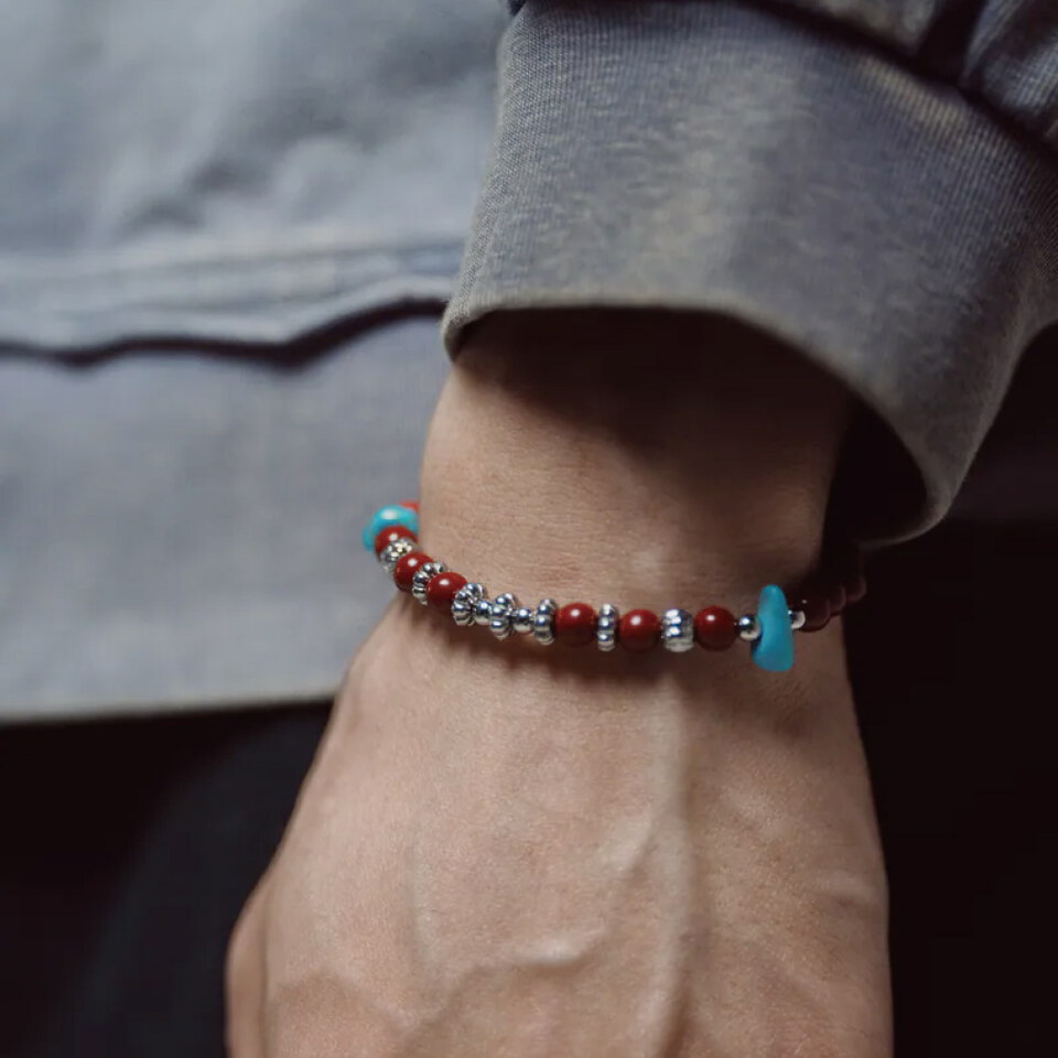 FMB99212-261 紅瑪腦手鍊 紅