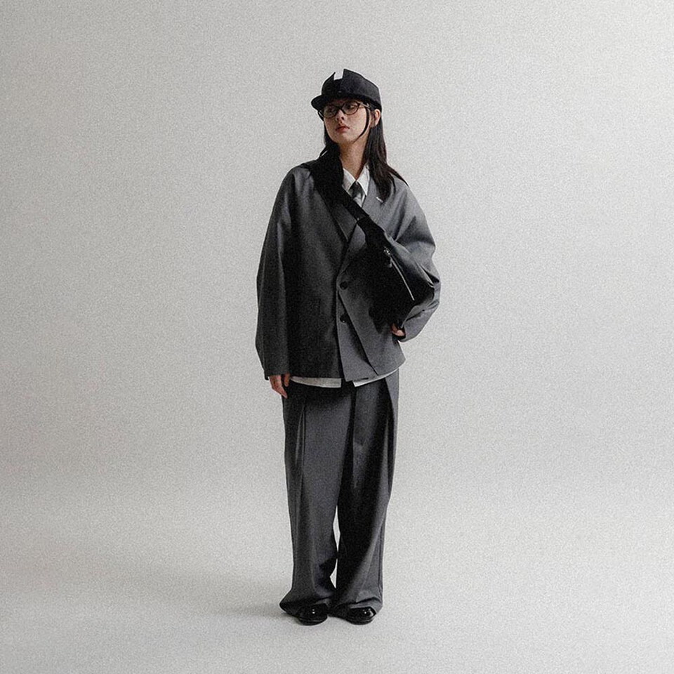 FMB99217-261 真皮餃子袋