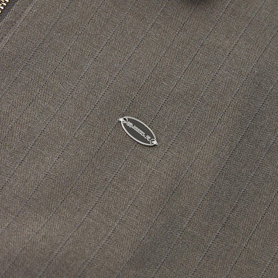 FMB99222-261 短版魚骨紋工裝外套