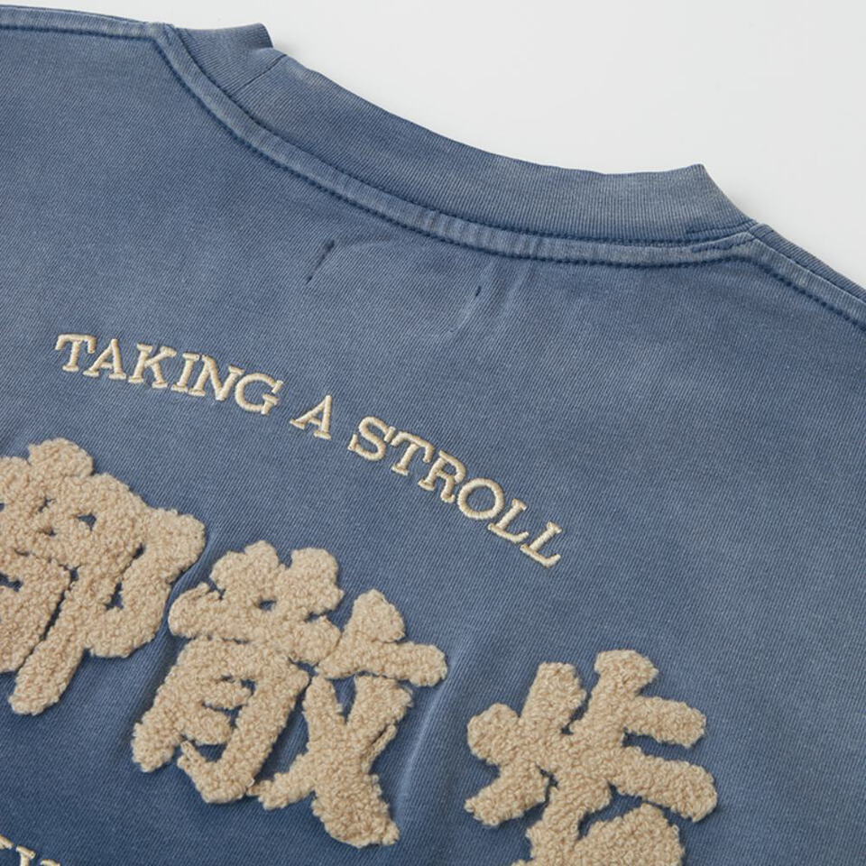 京都散步洗水Tee