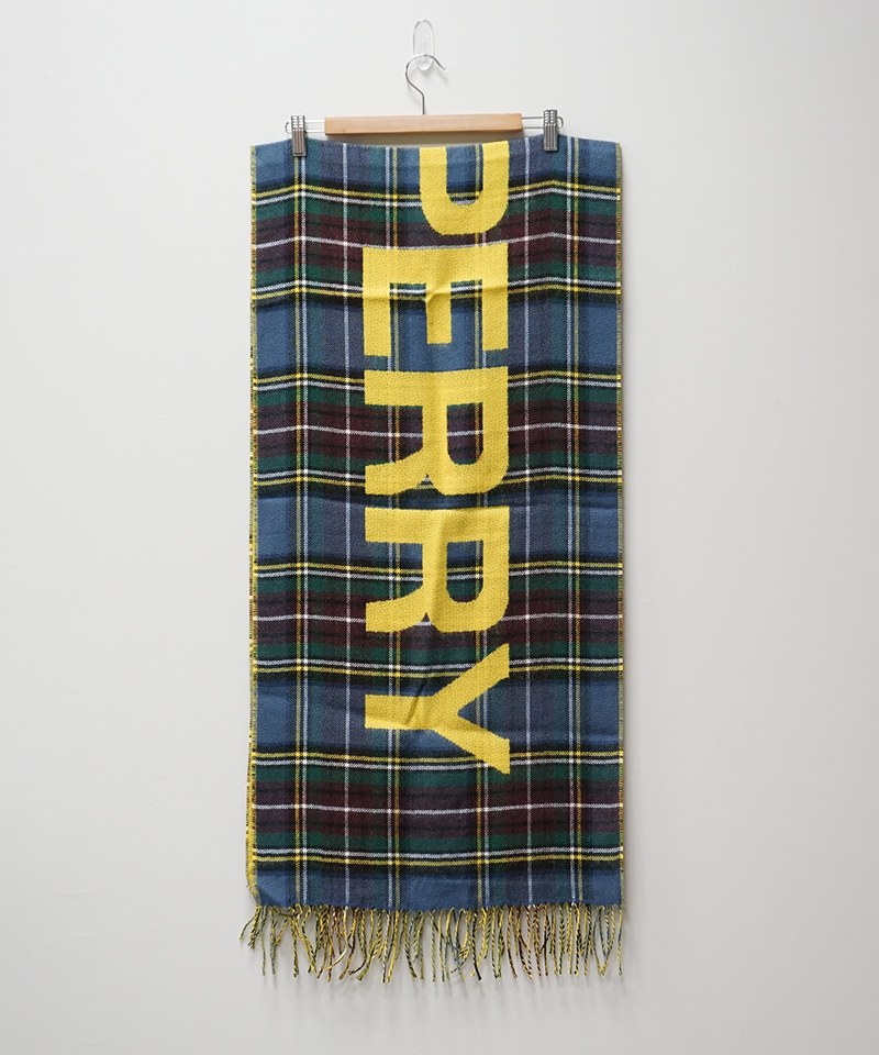 C4142 寬版格紋圍巾 OVERSIZED BRANDED TARTAN SCARF