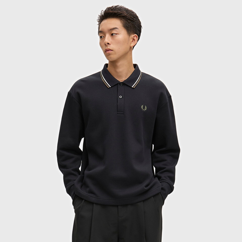 FRP99261-262 寬版長袖POLO衫