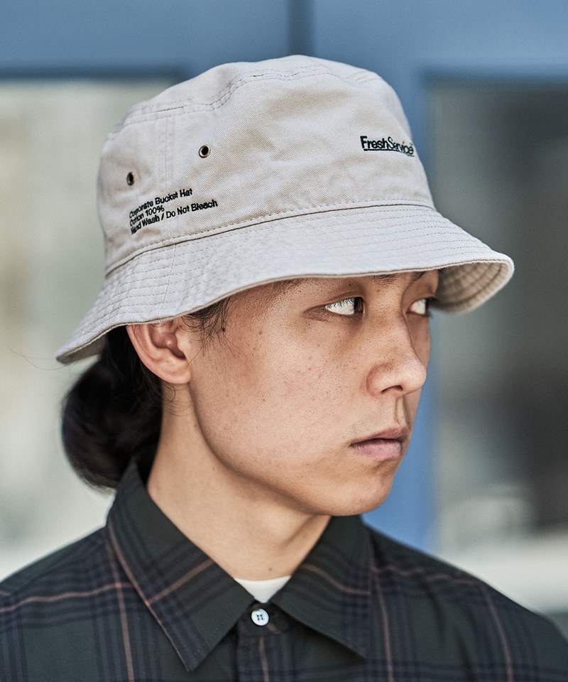 純棉圓盤帽 CORPORATE BUCKET HAT