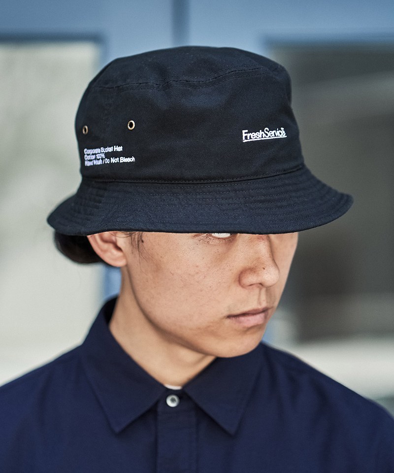 純棉圓盤帽 CORPORATE BUCKET HAT