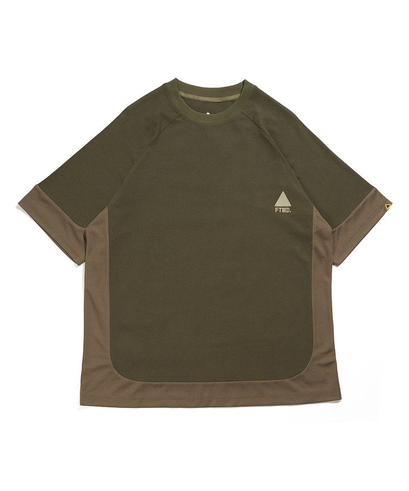 拼接短Tee Mesh Tee