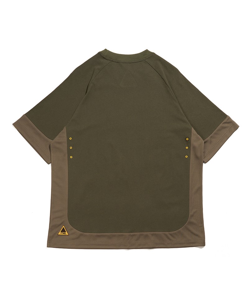 拼接短Tee Mesh Tee