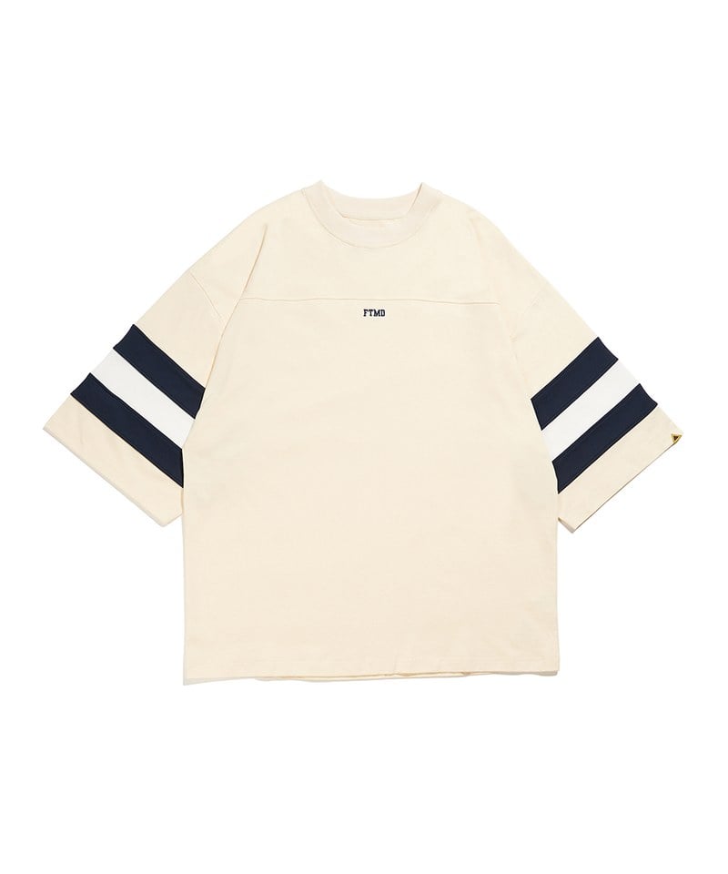 袖口條紋短Tee FTMD 3/4 Football Tee