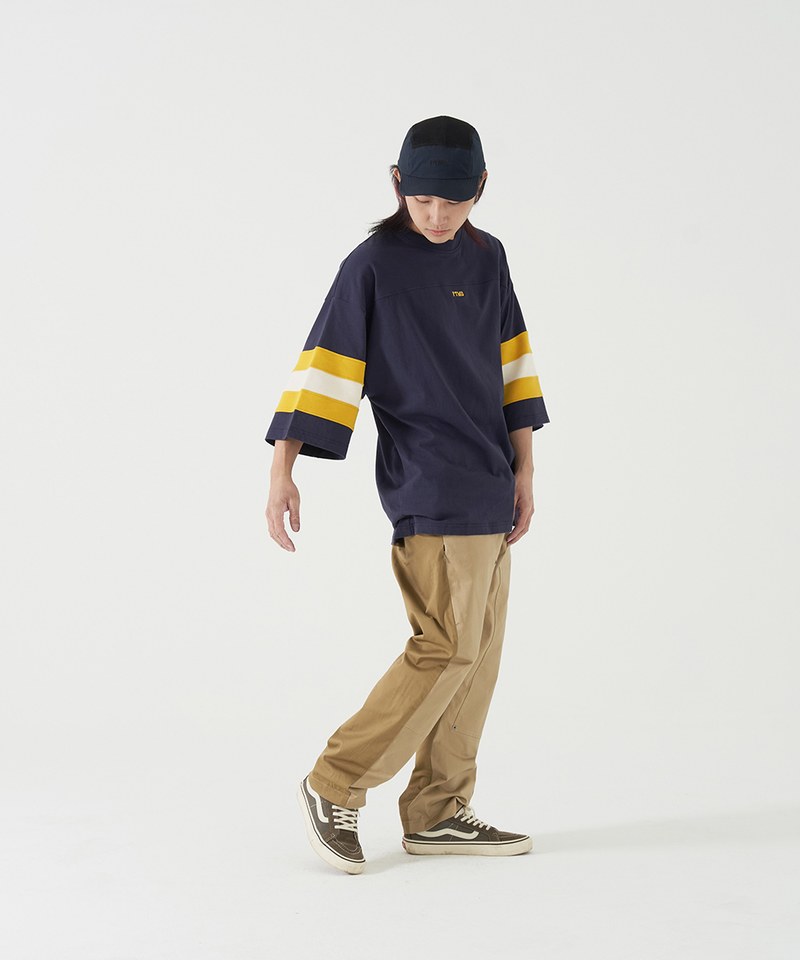袖口條紋短Tee FTMD 3/4 Football Tee
