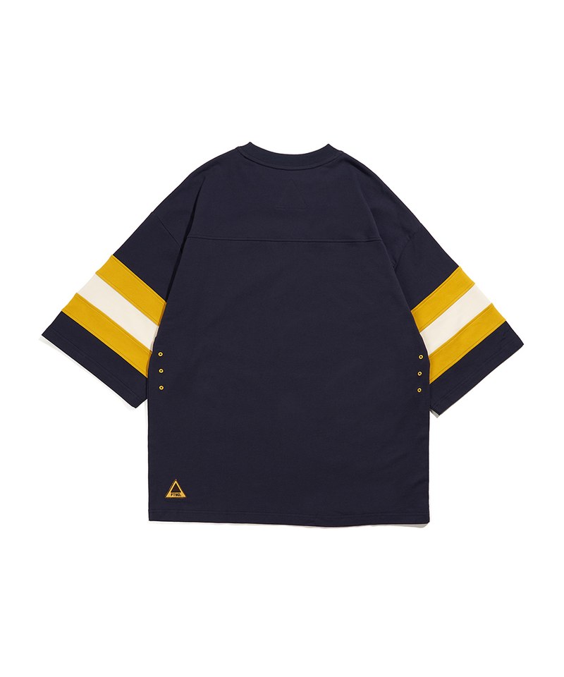 袖口條紋短Tee FTMD 3/4 Football Tee