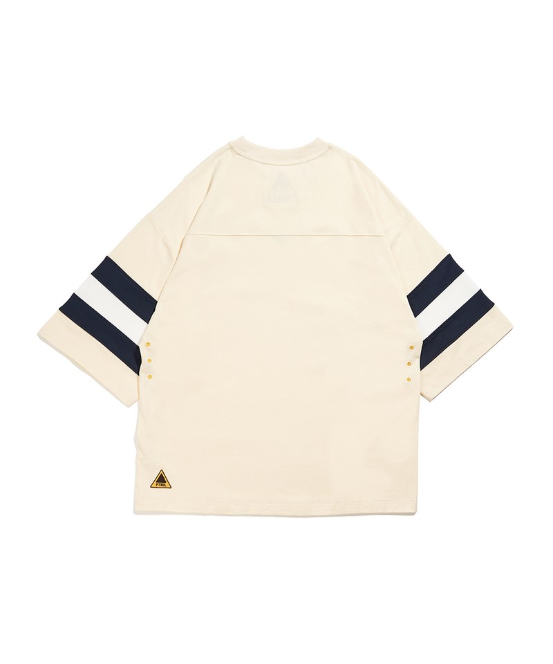 袖口條紋短Tee FTMD 3/4 Football Tee