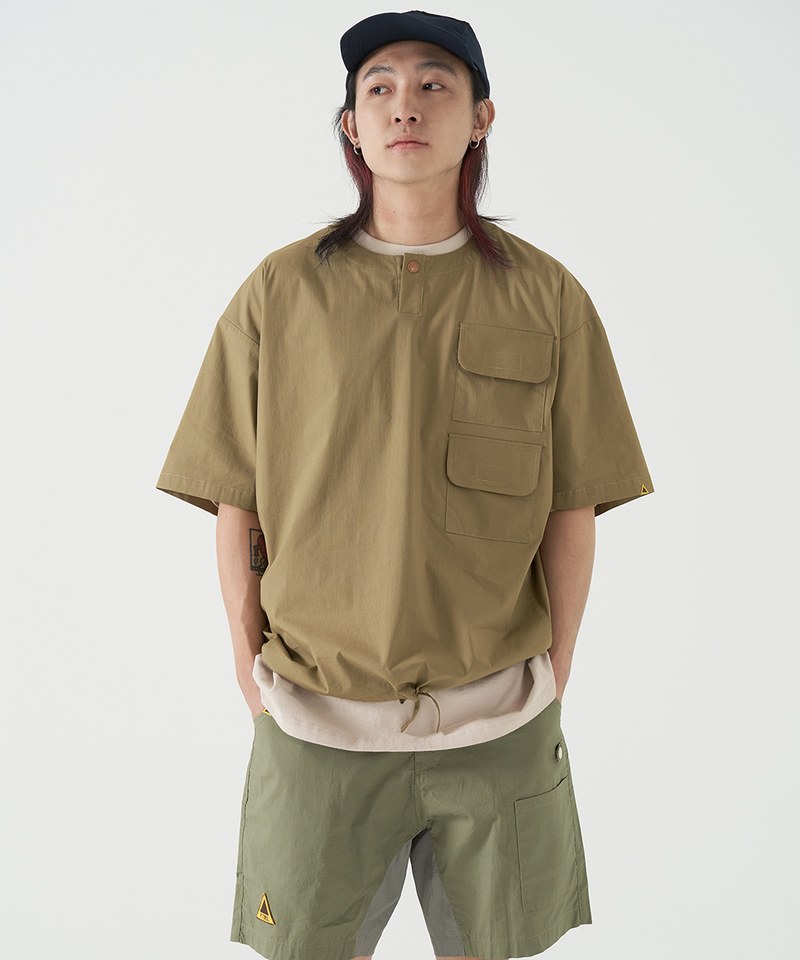 口袋罩衫 Smock Relax Shirt