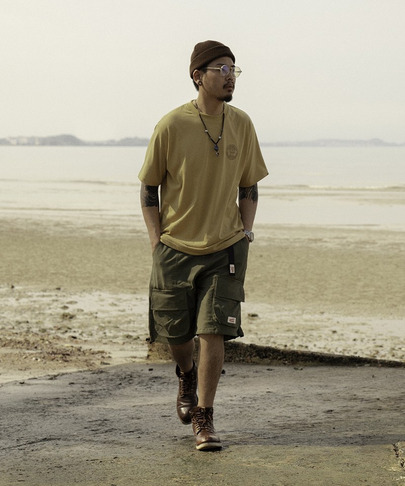 圖案短Tee WH Delica Badge Tee