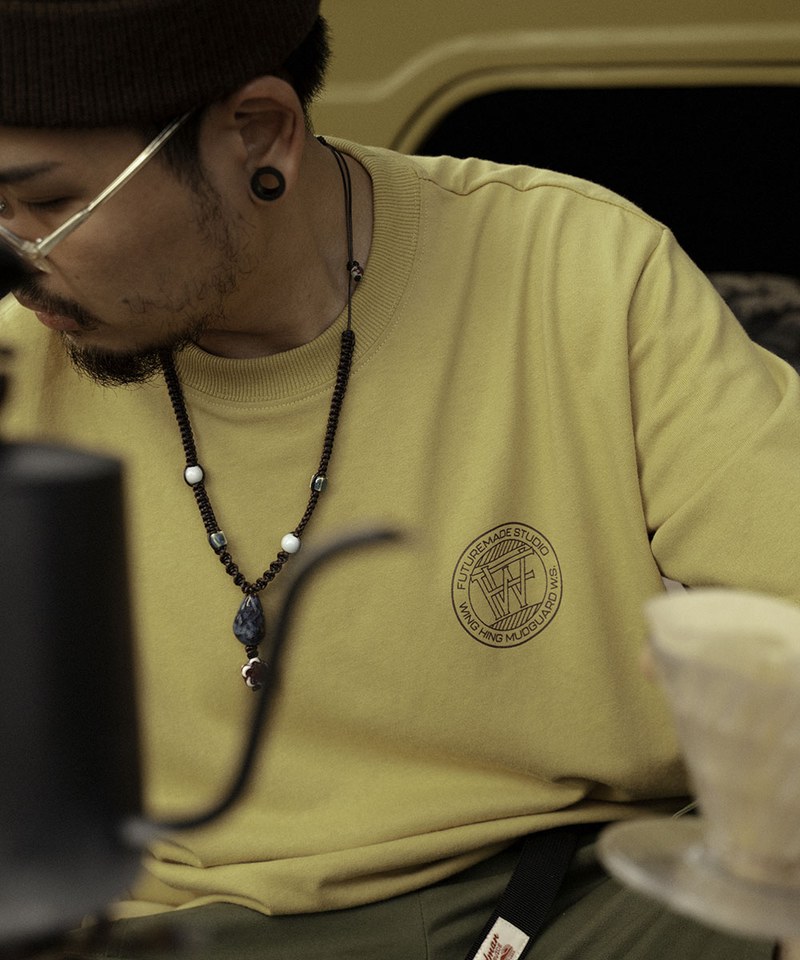 圖案短Tee WH Delica Badge Tee