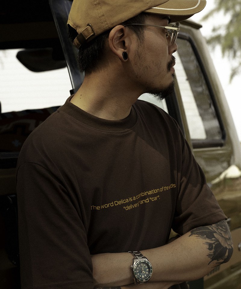 圖案短Tee WH Delica Tee