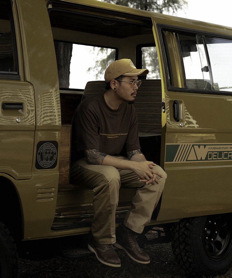 圖案短Tee WH Delica Tee