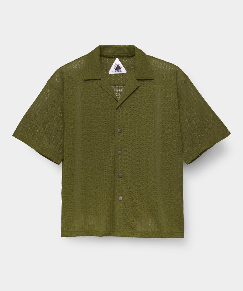開襟襯衫 Striped Airy Shirt