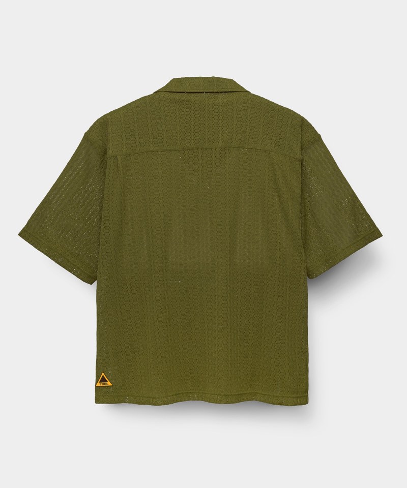 開襟襯衫 Striped Airy Shirt