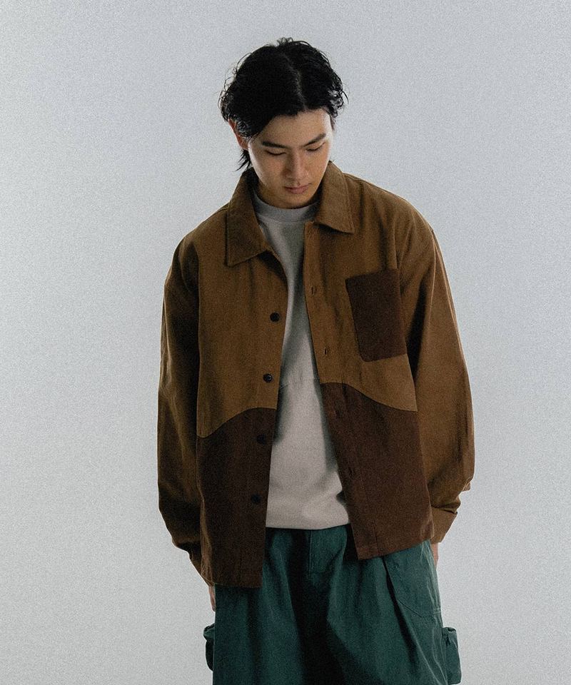 FTM0230-242 口袋襯衫 Wavy Heavy Shirt