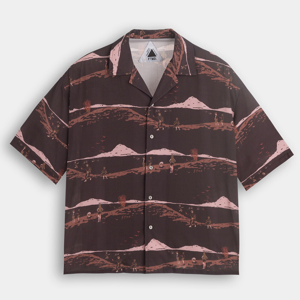 FTM0235-261 石紋開領襯衫 Pebble Shirt
