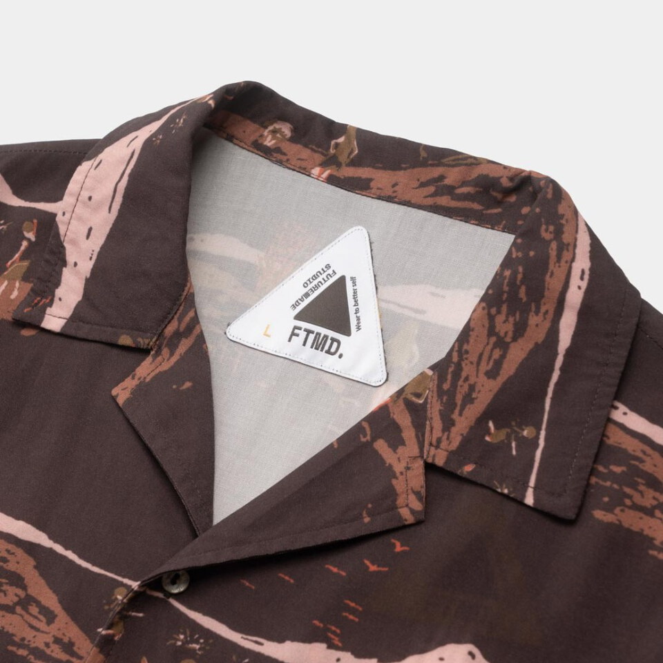 FTM0235-261 石紋開領襯衫 Pebble Shirt