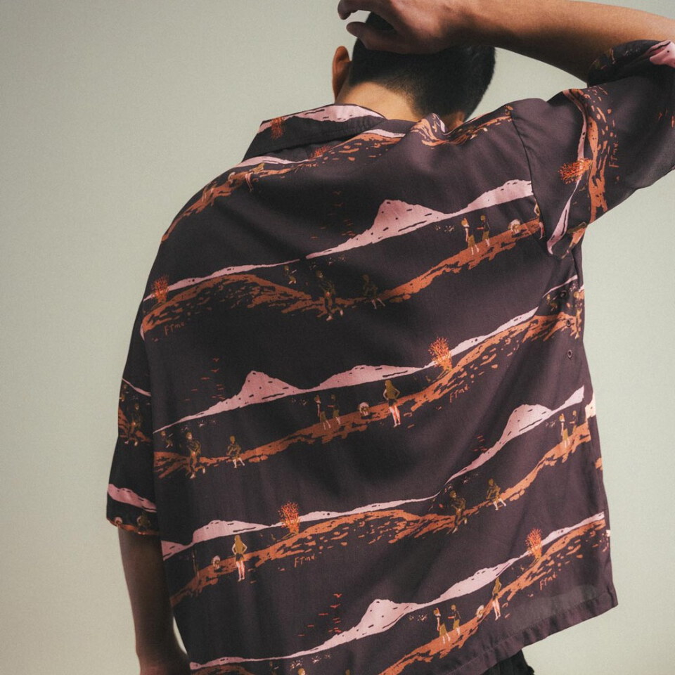 FTM0235-261 石紋開領襯衫 Pebble Shirt