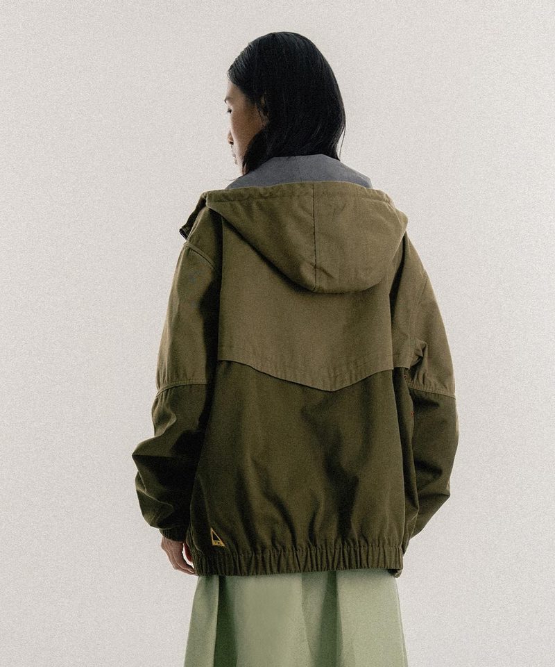 連帽外套 Two-Tone Hooded Jacket