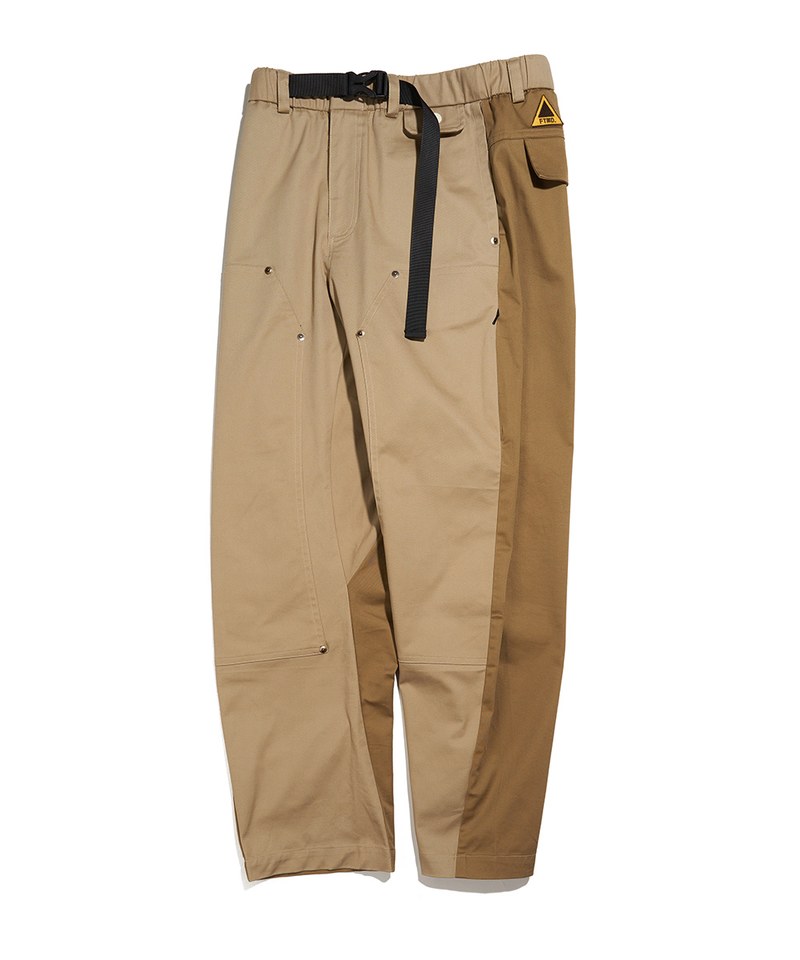 拚接休閒長褲 Two-tone No 8 Pants