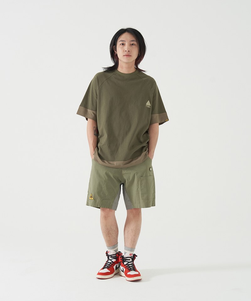拼接寬鬆短褲 Wild Shorts