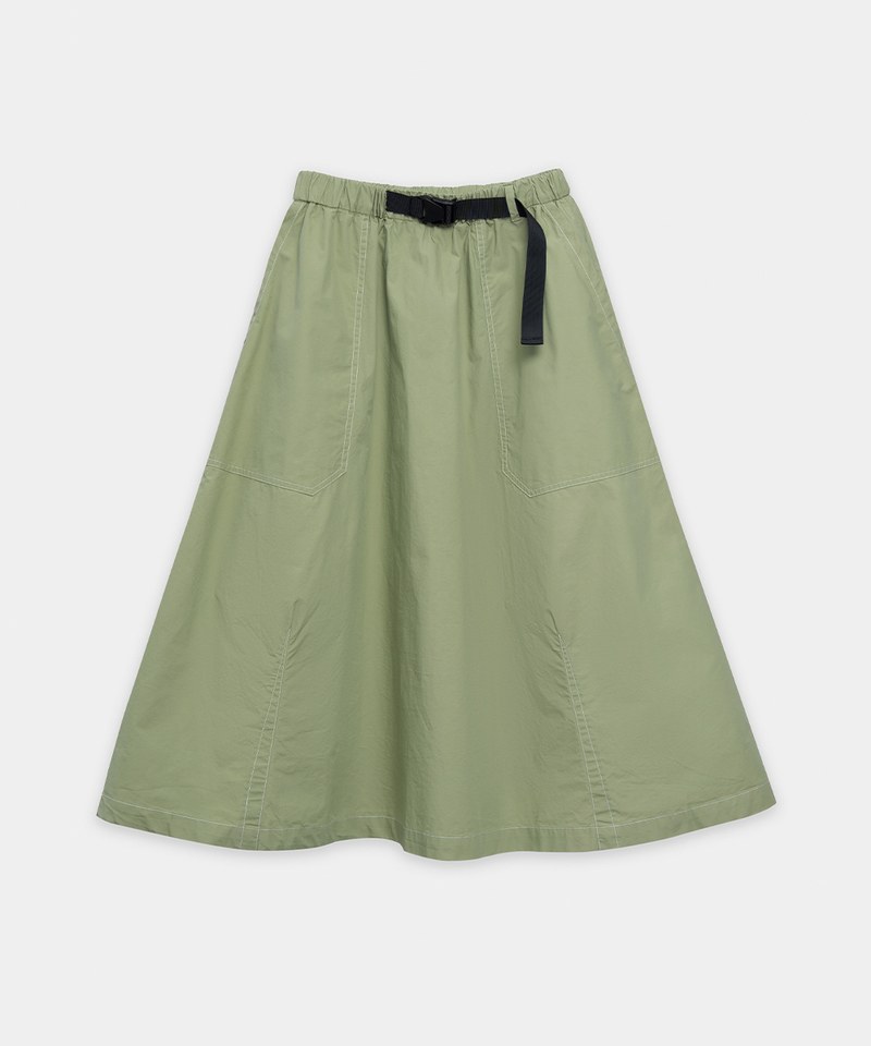 FTM4001-242 休閒長裙 Flared Over Skirt