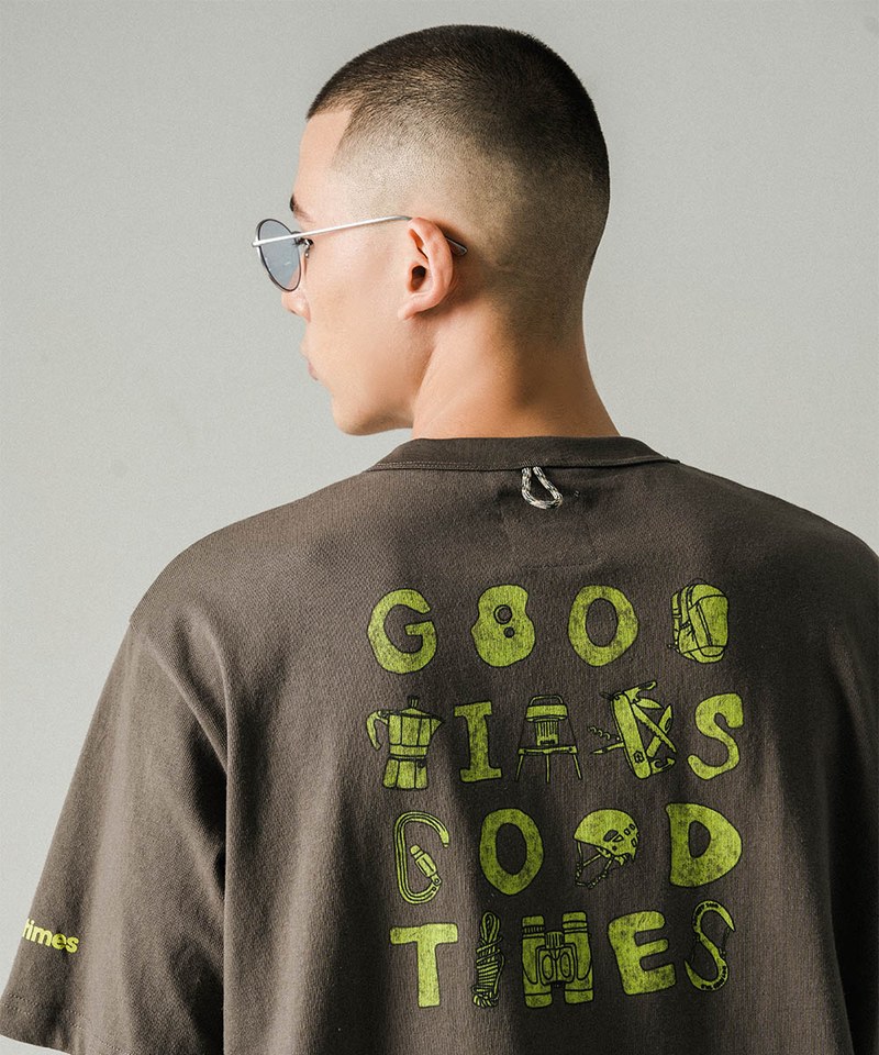圖案短TEE GEARS TEE