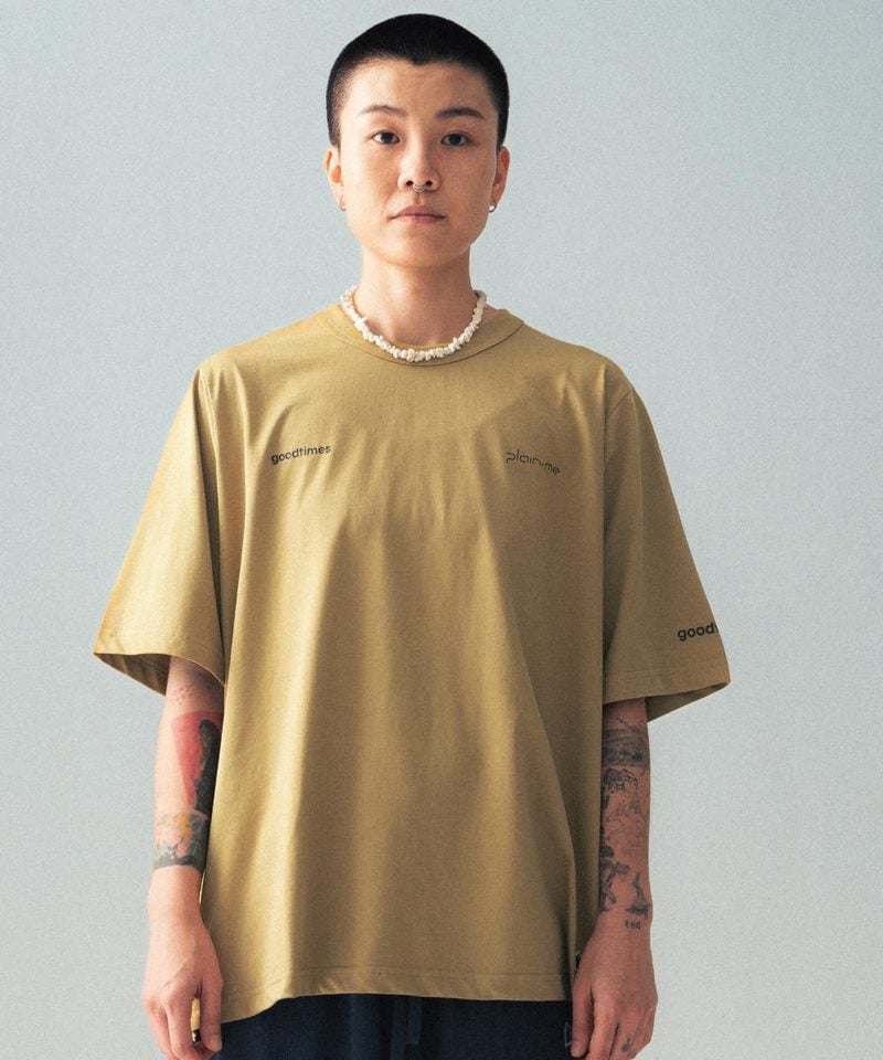 GTS0111-252 聯名標語印花短袖 TEE LIVEFOREVERTEE